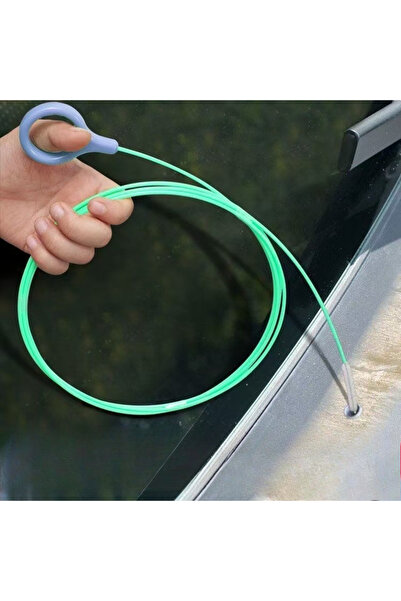 Choice فرشاة تنظيف مجاري السيارات بطول 2/3 متر، لون أخضر، قطعة واحدة، من 3M، ...