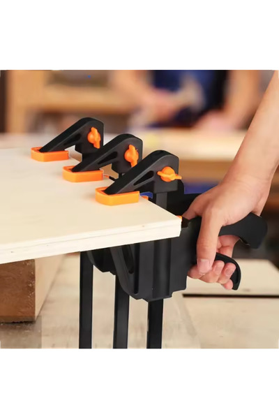 Choice مجموعة مشابك تثبيت سريعة الفك من 4 بوصات، قطعتان، 2/5/10 قطع، قضيب عمل...