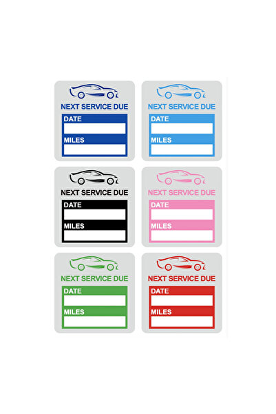 Choice as show 30pcs(5sheets) 30Pcs 2*2inch car oil change electrostatic stic...