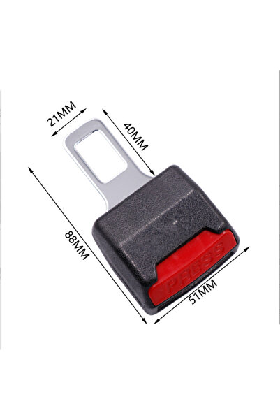 Choice B Car seat belt clip extension plug for Opel Astra h g j Toyota coroll...
