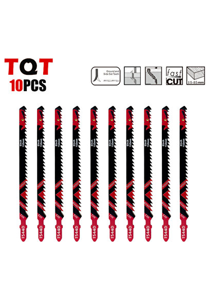 Choice 1.5mm 150mm Multipurpose Cutting 10Pcs Fast-Cut Jigsaw Blades 5/10/20-...