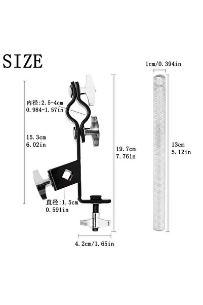 Choice Expansion clip Percussion Instrument Bracket Expansion Clip Multi Func...