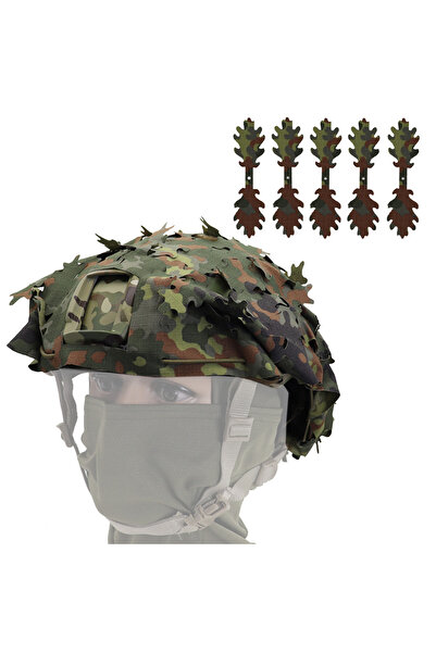 Choice Leaf SC Tactical FAST Helmet Cover Laser Cutting 3D Camouflage Helmet ...