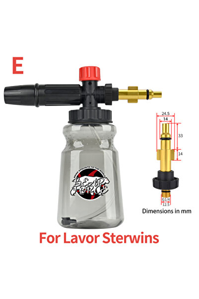 Choice4 For Lavor Sterwins Car Wash Snow Foam Lance Foam Nozzle Foam Cannon F...