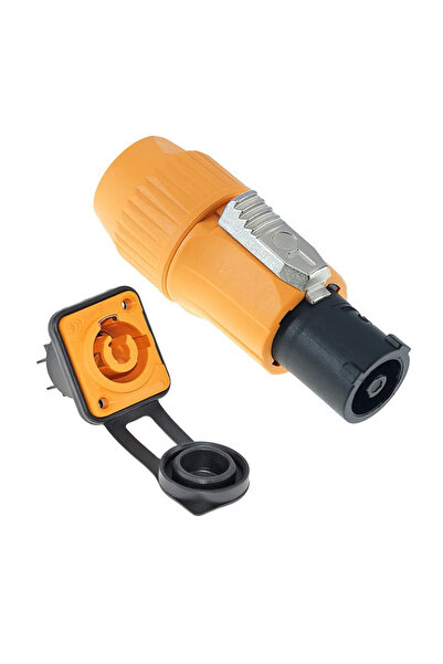 choice2 قطعتان من موصلات باوركون الصفراء، ثلاثية الأطراف، 20 أمبير، 250 فولت،...