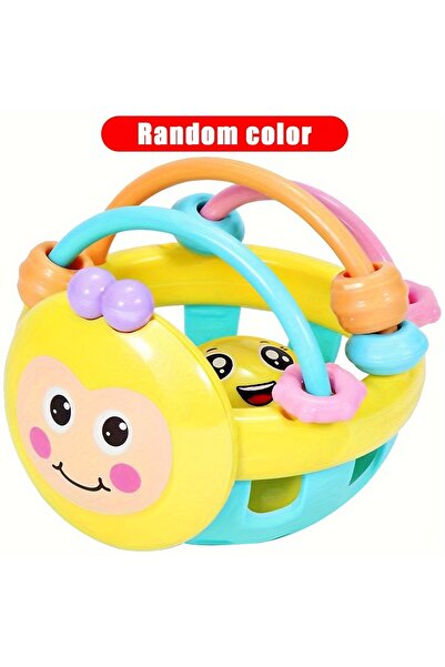 Choice Yellow Animal Winkel Bee Multicolor Rattle & Sensory Teether for Baby ...