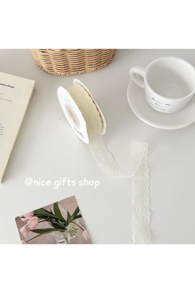 Choice 1pc Beige 1/3pcs Cut-out lace ribbon Valentine's Day bouquet gift deco...