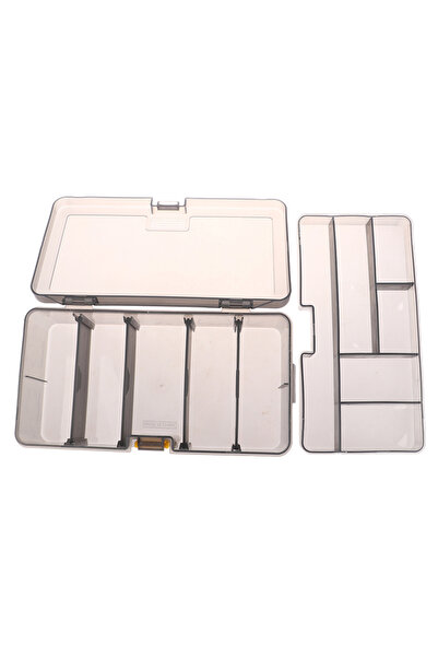 Choice صندوق أدوات صيد مزدوج الطبقات، ملحقات صيد، صندوق صيد بلاستيكي قابل للت...