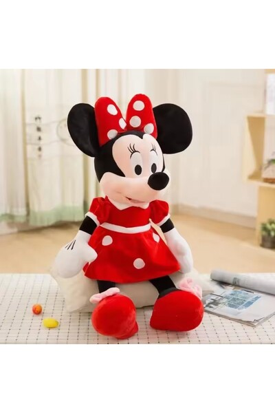 Choice دمية واحدة من دمى ديزني ميكي ماوس وميني القطيفة، بطول 25 سم، هدية مثال...