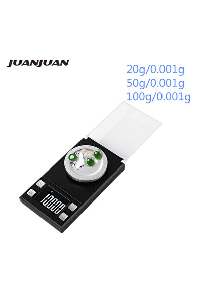 choice2 100g 0.001g 100g/50g/20g Mini Digital Scale High Accuracy 0.001 Pket ...