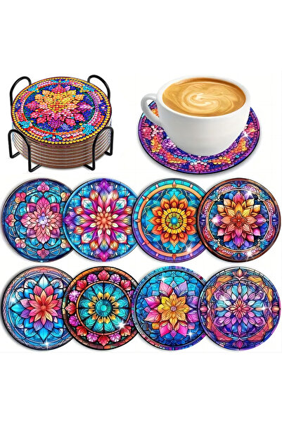 Choice مجموعة رسم ماسية بيضاء مكونة من 8 قطع مقاس 10x10 مع حامل، مجموعة قواعد...