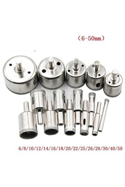 Choice 15pcs with box 15pcs Ceramic Glass Diamond Drill Bit Set Kit Heavy Dut...