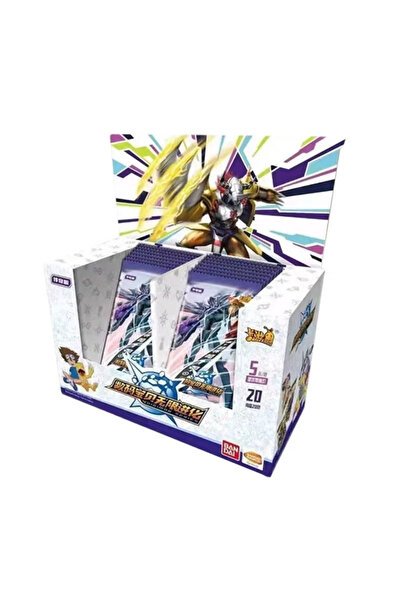 Choice علبة واحدة تحتوي على 20 عبوة من بطاقات ديجيمون المميزة من كايو، إصدار ...