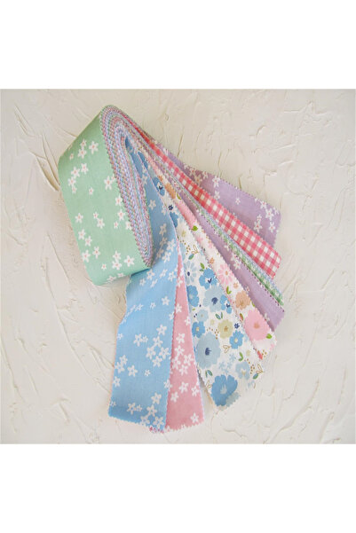 Choice 605-50CM 1414 42Pcs Jelly Roll Up Cotton Fabric Quilting Strips Patchw...