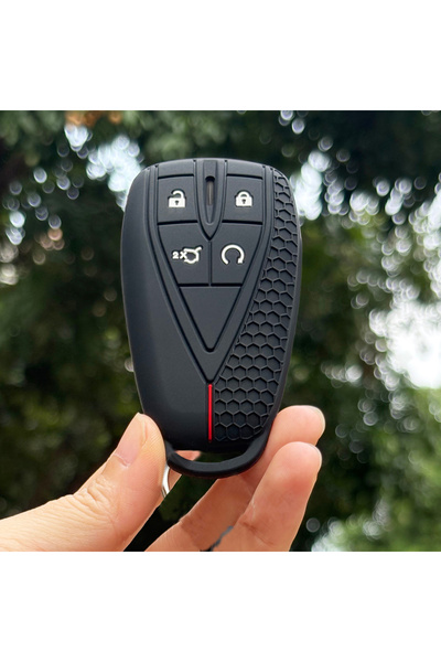 Choice سلسلة مفاتيح سوداء بخط أحمر، قطعة واحدة، لسيارات شانجان يونيك CS35 CS5...