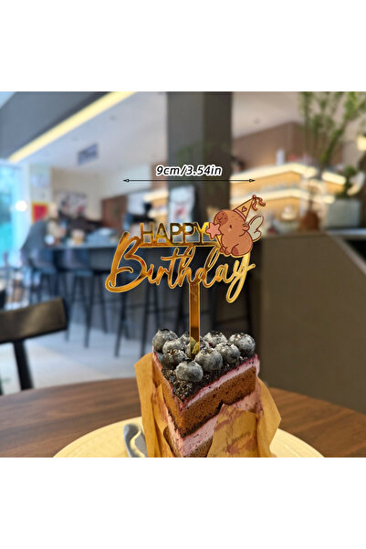 Choice3 CB04 Acrylic Capybara Cake Topper for Kids Birthday Baby Shower Party...