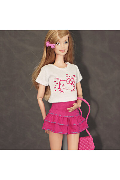 Choice ملابس دمية حمراء بطيخي مقاس 12 بوصة (30 سم) مصنوعة يدويًا بتصميم كاجوا...