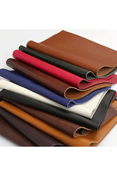 Choice 15x20cm MULTI 6-piece multi-color leather material made of cowhide she...