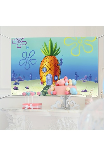 Choice orange Backdrop for Happy Birthday Happy Birthday Backdrop Banner Seab...