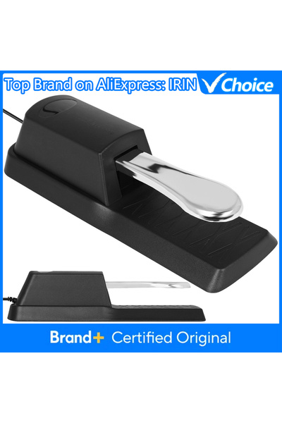 Choice دواسة GT-30 IRIN Sustain مزودة بمفتاح قطبية للوحة مفاتيح MIDI، وجهاز ت...