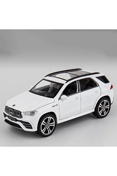 choice2 White 1:32 Scale GLE 63S Car Model Toy Metal Diecast Sound Light Pull...