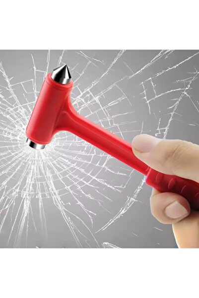 Choice Red 1pcs 1PCS 2in1 Car Safety Hammer Emergency Escape Tool Kit Auto Ca...