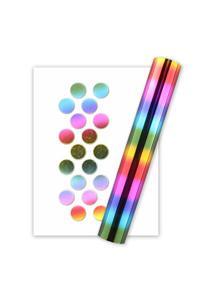 Choice Colour 5Mx15CM 1 Roll Heat Activated Foil Hot Stamping Foil Paper Foil...