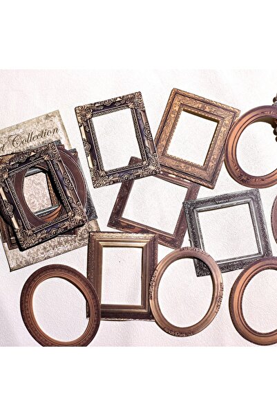 Choice مجموعة F Journamm مكونة من 30 قطعة من ورق تزيين الإطارات العتيقة، مناس...