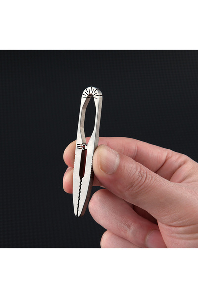 Choice 1 ملقط صغير محمول من سبائك التيتانيوم، ملقط صغير من سبائك التيتانيوم، ...