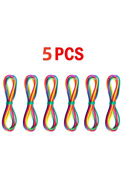 choice2 5pcs 5-20pcs Rainbow Color Cradle Rope Finger Game Classic Rope Line ...