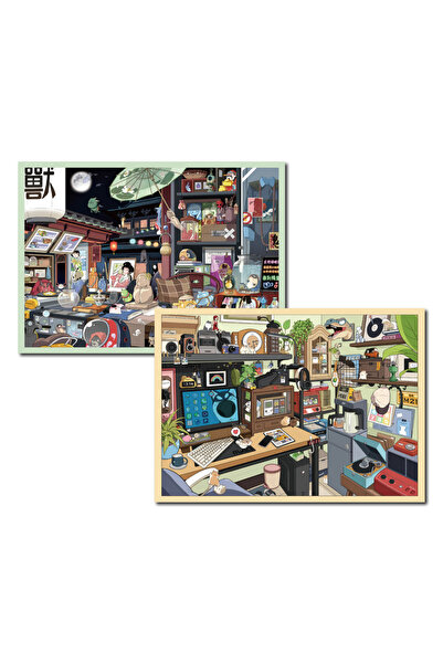 choice2 مجموعة كاملة من ملصقات مدينة كاواي جري ثلاثية الأبعاد في صندوق الزمن،...