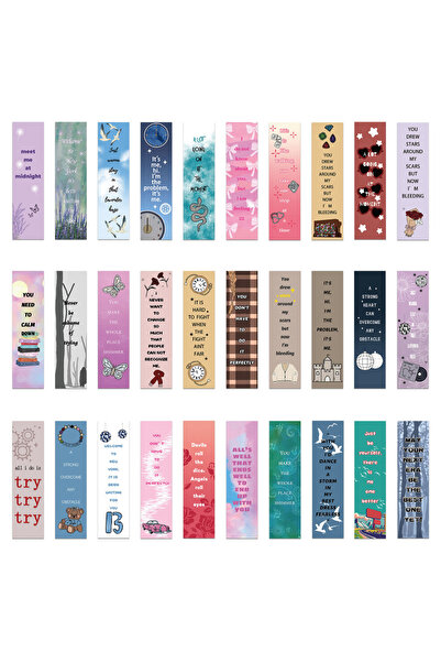 Choice 30 قطعة من فواصل الكتب المزينة بكلمات أغاني تايلور، مثالية لتزيين كتب ...