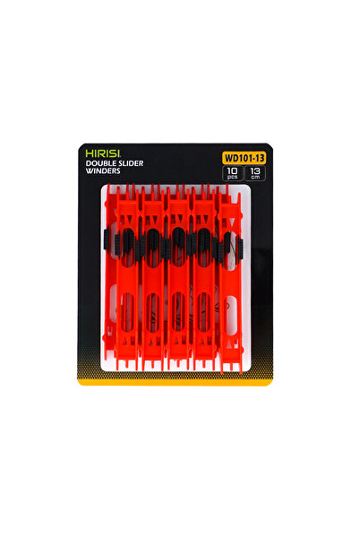 HIRISI لوحة لف خيوط الصيد البلاستيكية WD101، 10 قطع، 13 سم، حامل معدات، تخزين...