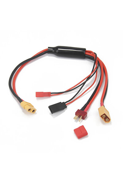 Choice كابل شاحن RC 4 في 1، محول موصل، شاحن 4 في 1، XT60 إلى JST FUTABA XT60،...