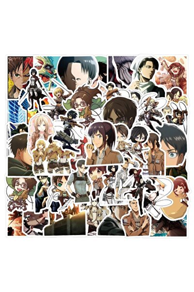 Choice Bandai QT-182 50pcs Anime Attack on Titan Cartoon Graffiti Stickers De...