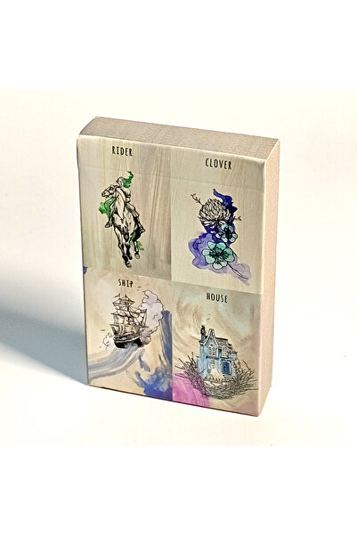 Choice لون كاكي داكن، 9*6 سم، مطبوع على ورق مقوى مزدوج النقش بوزن 350 غرام/مت...