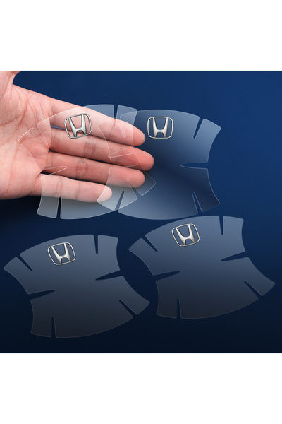 Choice4 غطاء باب السيارة - 4 قطع أو 8 قطع، ملصق واقي لمقبض باب السيارة ضد الخ...