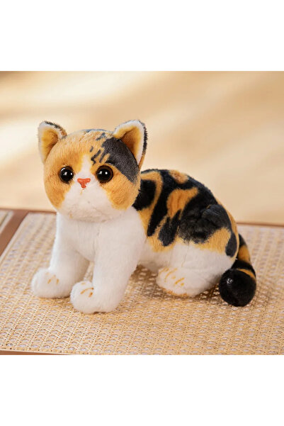 Choice دمية قط غارفيلد كبيرة الوجه، بطول 26 سم وثلاثة ألوان، دمية حيوانية محش...