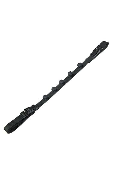 Choice حامل تخزين صنارات صيد أسود قابل للتعديل مع ملصقات لاصقة، قطعة واحدة أو...