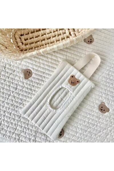 Choice bear Portable Baby Tissue Box Wet Wipes Case Flip Cover Car Stroller H...