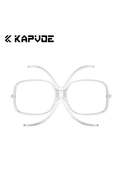 KAPVOE 02 Myopia Frame for Ski Goggle Adjustable Snow Goggles Insert Clip-On ...