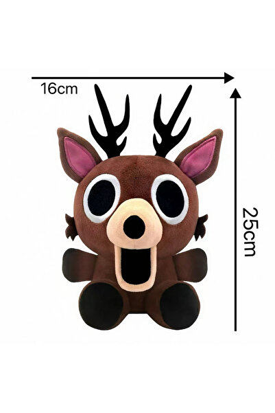 bilibili 01 2026 جديد 99 Nights In The Forest دمية قطيفة على شكل غزال بني قاب...