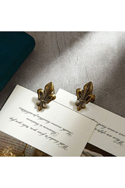 choice2 قطعتان من البرونز، مشبك يدوي عتيق حصري من إيريس، مصنوع من سبائك الزنك...