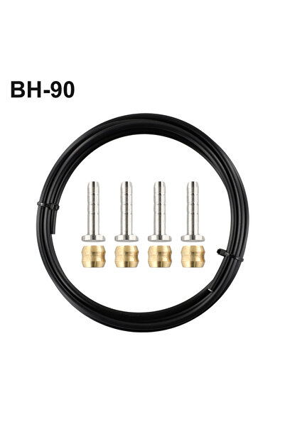 Choice طقم خراطيم فرامل هيدروليكية للدراجات الهوائية bh-90 مع موصلات BH-90 وB...