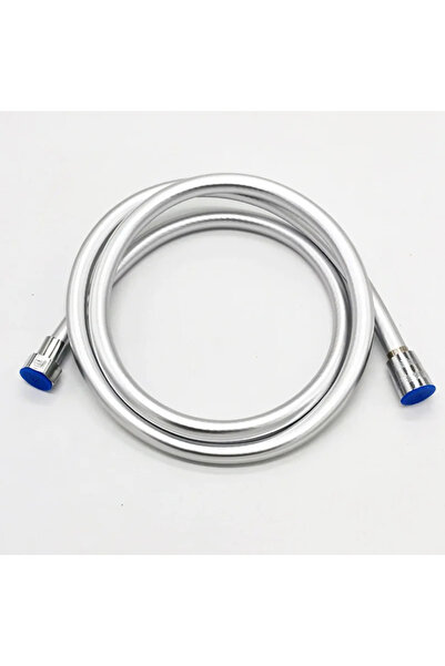 Choice 150cm Sliver New PVC High Pressure Silver & Black Smooth Shower Hose F...