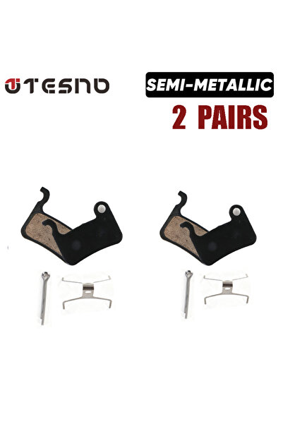 Choice زوجان من وسادات فرامل قرصية من الراتنج من TESNO لـ SHIMANO A01S، وسادا...