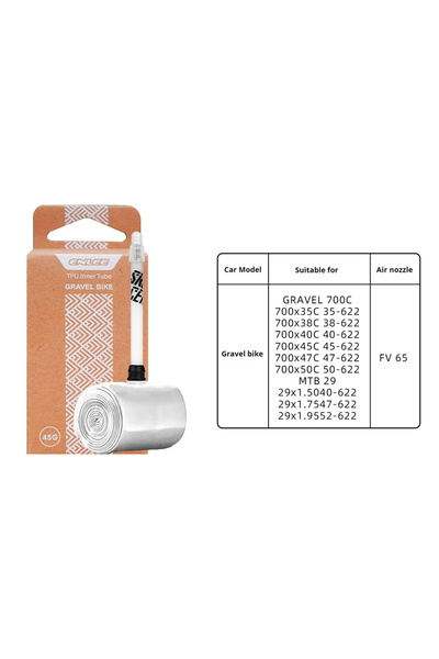 Choice أنبوب داخلي للدراجة الهوائية من إنلي، 5265 مم، مناسب للدراجات الهوائية...