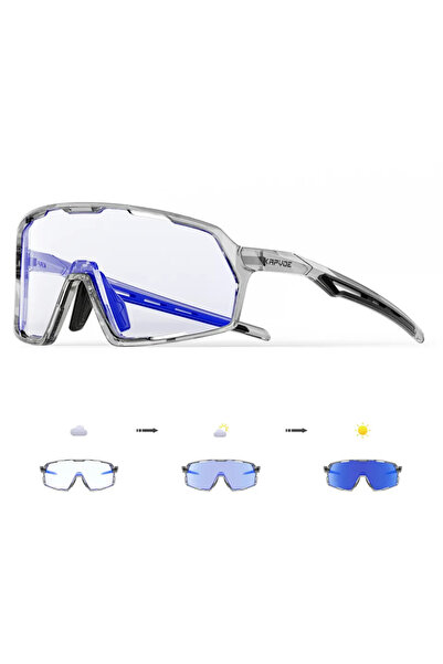 KAPVOE Photochromic-1lens BL-1L-08 Photochromic Sunglasses Women Driving Bicy...