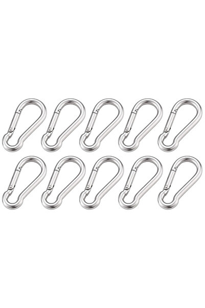 Choice 10 قطع من مشابك زنبركية متعددة الوظائف من الفولاذ المقاوم للصدأ 316، م...