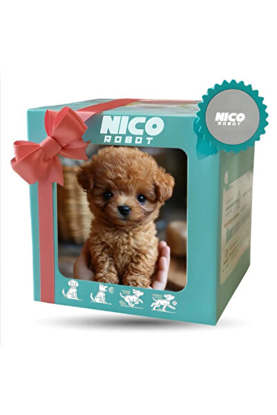 Choice C 2026 جرو روبوت قطيفة جديد لطيف تفاعلي يمشي يحاكي الجرو وينبح ويهز ذيله.